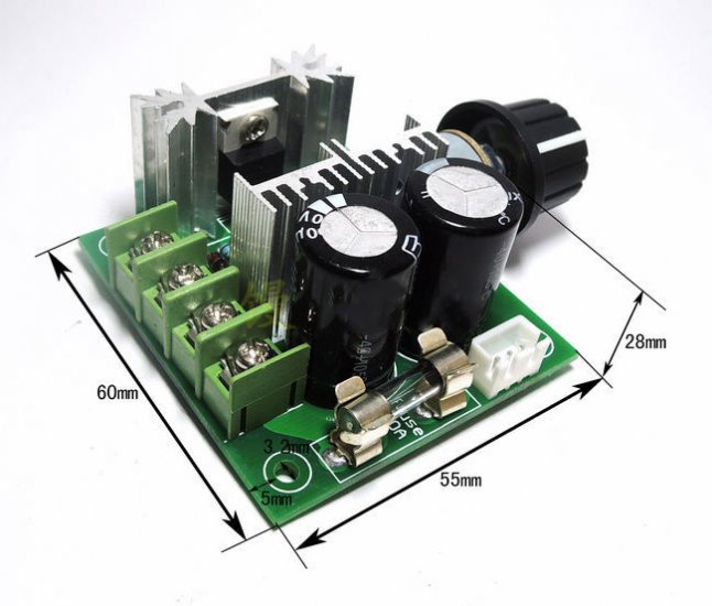 12V-24V-36V-40V 10A DC Motor Speed Control PWM Controller - Click Image to Close